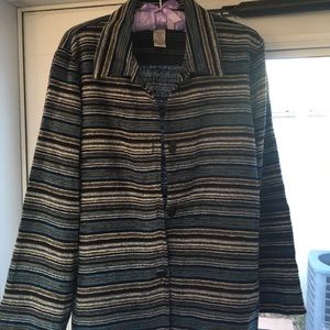 Lady’s blazer.  Multi color